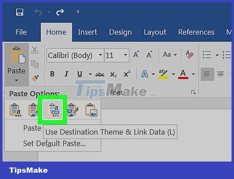 How to Convert Excel to Word Picture 15
