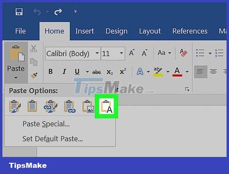 How to Convert Excel to Word Picture 7