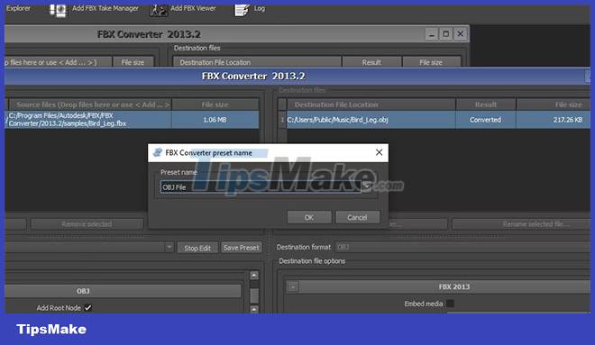 How to convert FBX files to OBJ for free Picture 8