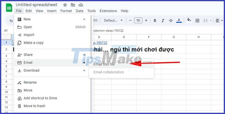 How to convert Google Sheets to PDF Picture 3