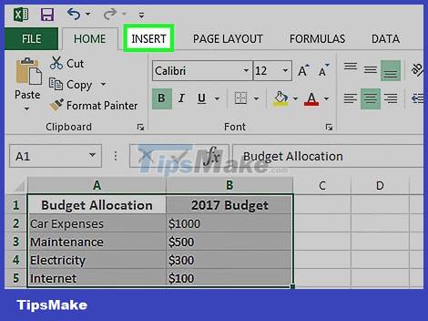 How to Create a Chart in Excel Picture 7
