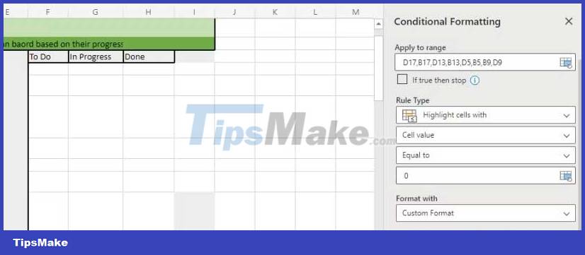How to create a Kanban table in Excel Picture 12