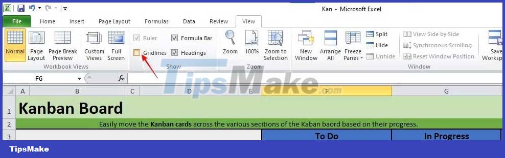 How to create a Kanban table in Excel Picture 13