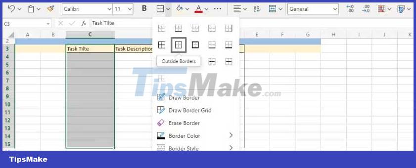 How to create a Kanban table in Excel Picture 4