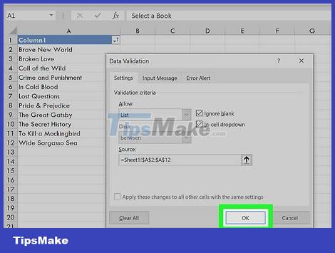 How to Create a List in Cells in Excel Picture 23