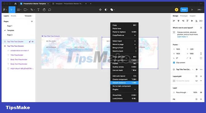 How to create a master template for presentations in Figma Picture 11