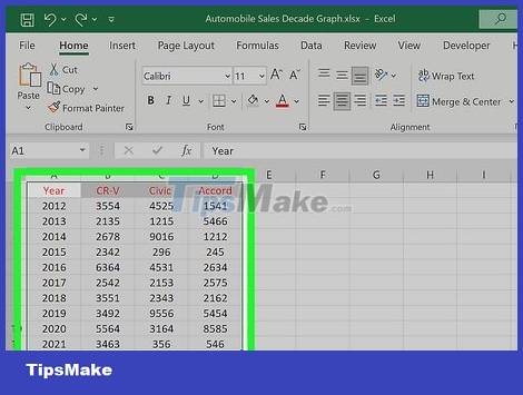 How to Create a Multi-Line Chart in Excel Picture 4