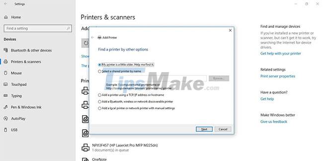 How to create a printer shortcut on Windows 10 Picture 4