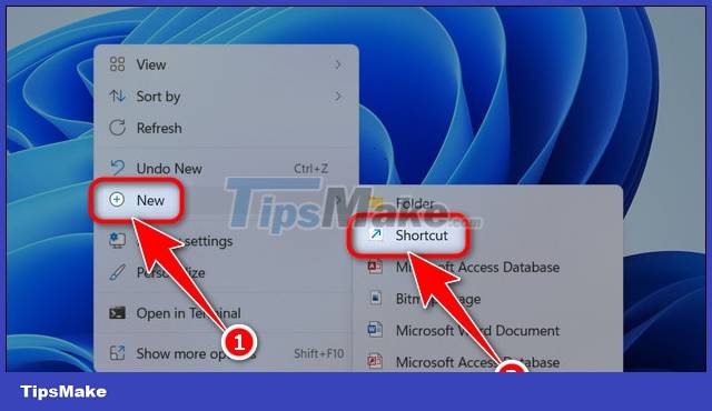 How to create a shutdown button on Windows 11 outside the computer screen Picture 1