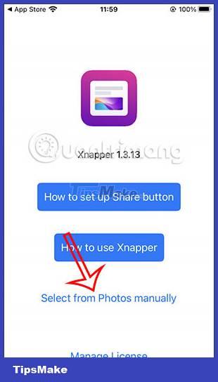 How to create background for photos on Xnapper application Picture 1
