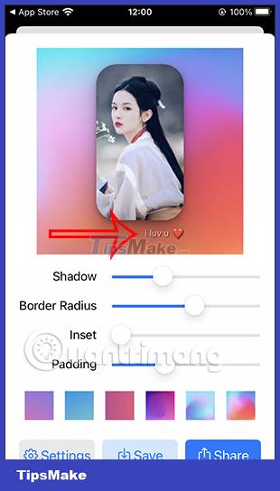 How to create background for photos on Xnapper application Picture 9