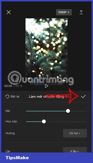 How to create motion blur on CapCut Picture 11