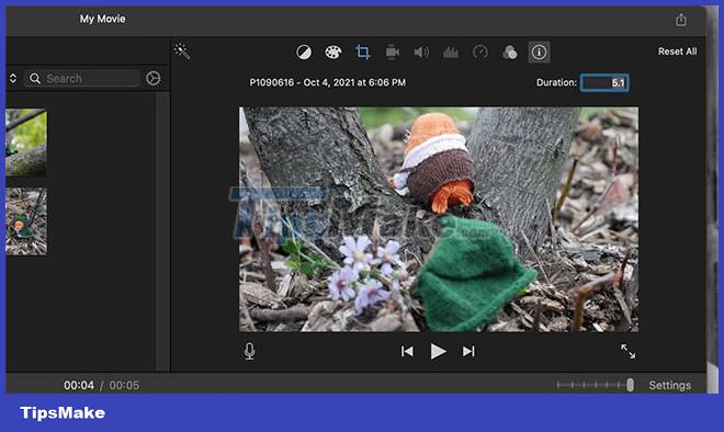 How to create photo slideshow in iMovie Picture 5