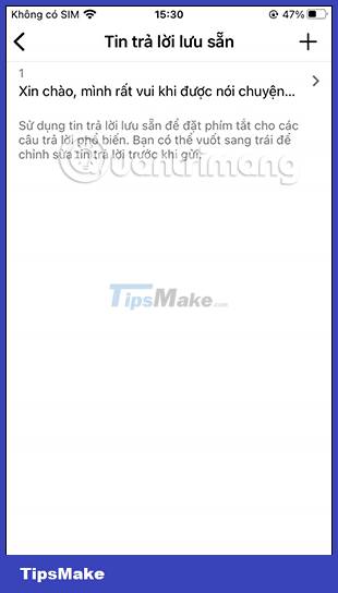 How to create quick reply messages on Instagram Picture 8