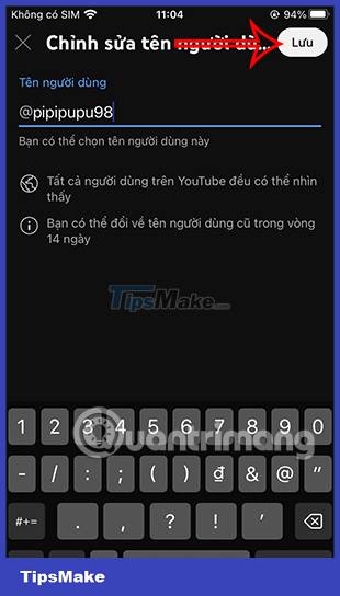How to create YouTube username, create @username YouTube Picture 12