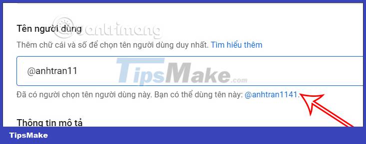 How to create YouTube username, create @username YouTube Picture 5