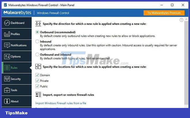 How to Customize Windows Firewall with Windows Firewall Control Picture 9