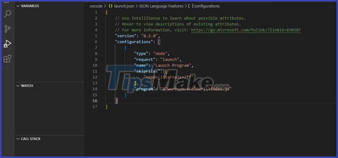 How To Debug A Node.js Application In Visual Studio Code - TipsMake.com