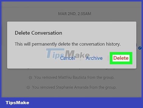 How to Delete a Group on Facebook Messenger Picture 31