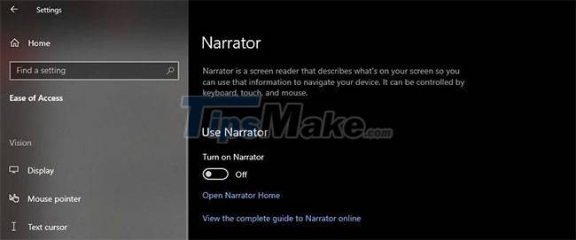 How to disable Narrator on Windows 10/11 Picture 3