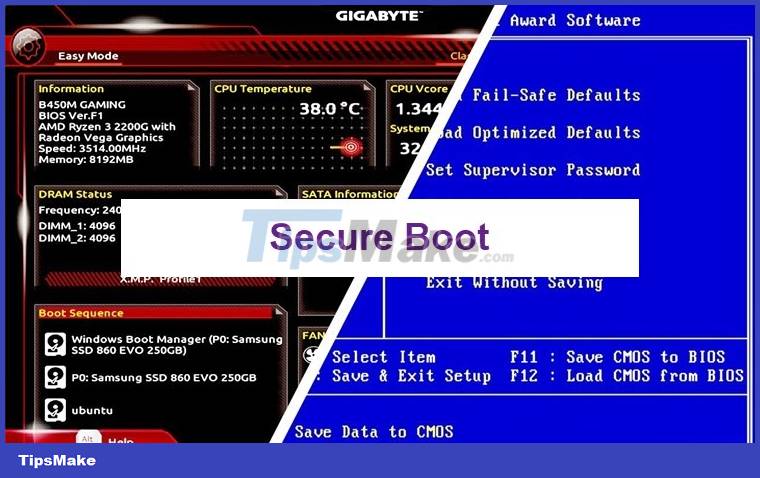 How to disable Secure Boot mode Picture 1