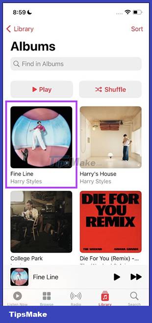 How to download music on Apple Music to listen offline Picture 7