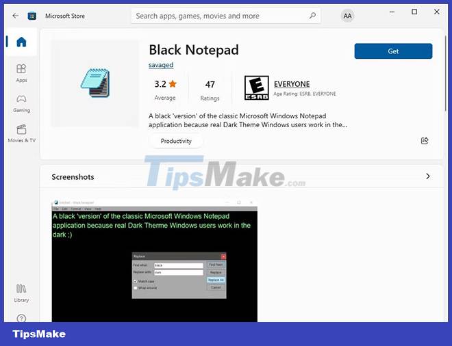 How to enable Dark Mode in Notepad on Windows 10/11 Picture 2