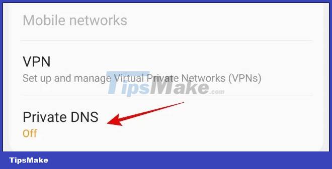 How to enable private DNS security on Android Picture 2