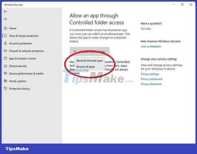 How to enable Ransomware Protection on Windows Picture 11