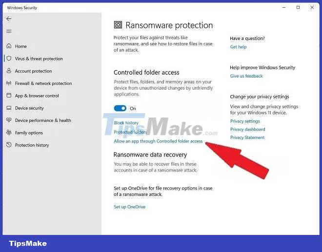 How to enable Ransomware Protection on Windows Picture 9