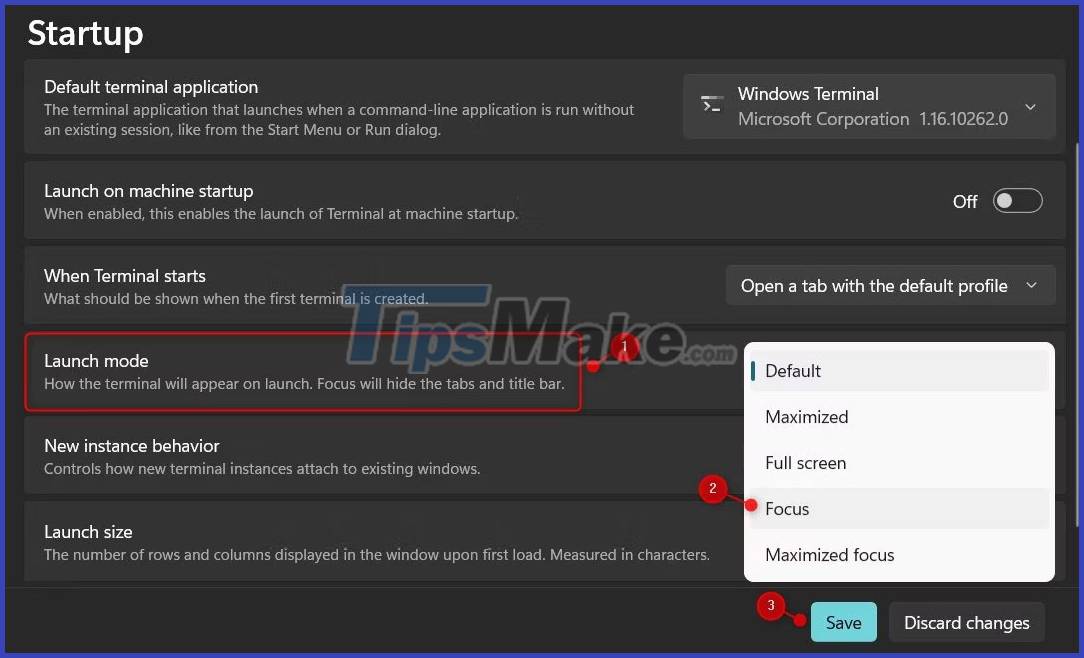 How to enter and exit Focus Mode in Windows Terminal Picture 1