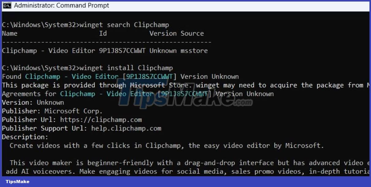 How to fix the error that ClipChamp cannot be installed on Windows 11 Picture 4
