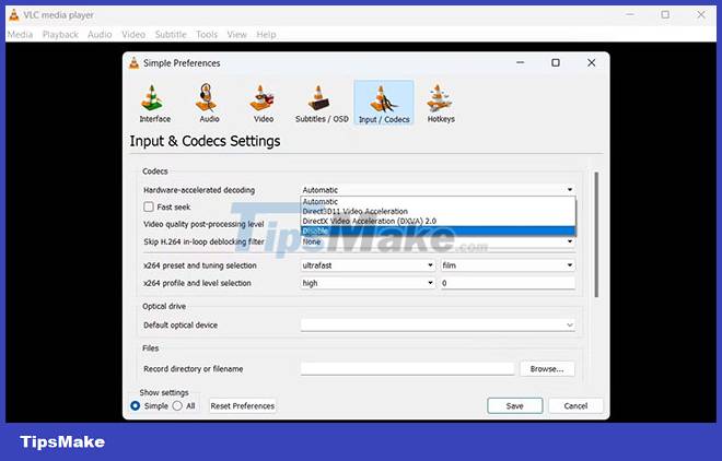 How to fix the error VLC Media Player does not play videos on Windows 11 Picture 2