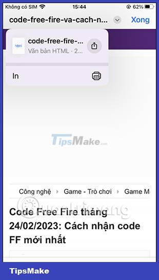 How to Get Websites on iPhone as HTML Picture 7