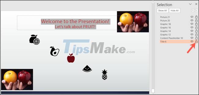 How to lock the position of an object in Microsoft PowerPoint Picture 5