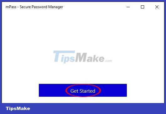 How to manage passwords on mPass Windows 10 - Secure account information Picture 1