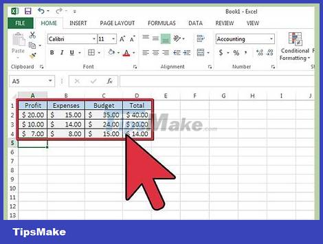How to Merge in Excel Picture 1