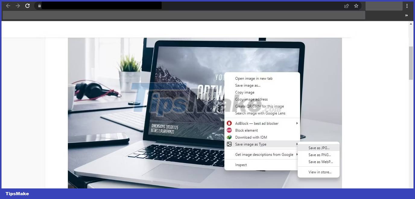 How to prevent Google Chrome from saving images in WebP format on Windows Picture 2