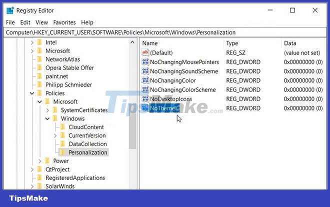 How to prevent others from changing your Windows desktop theme and icons Picture 6