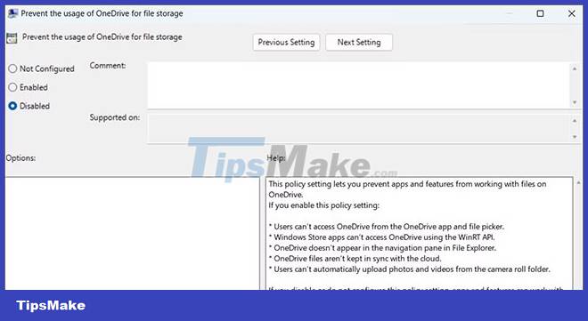 How to prevent Windows from saving files to OneDrive Picture 6