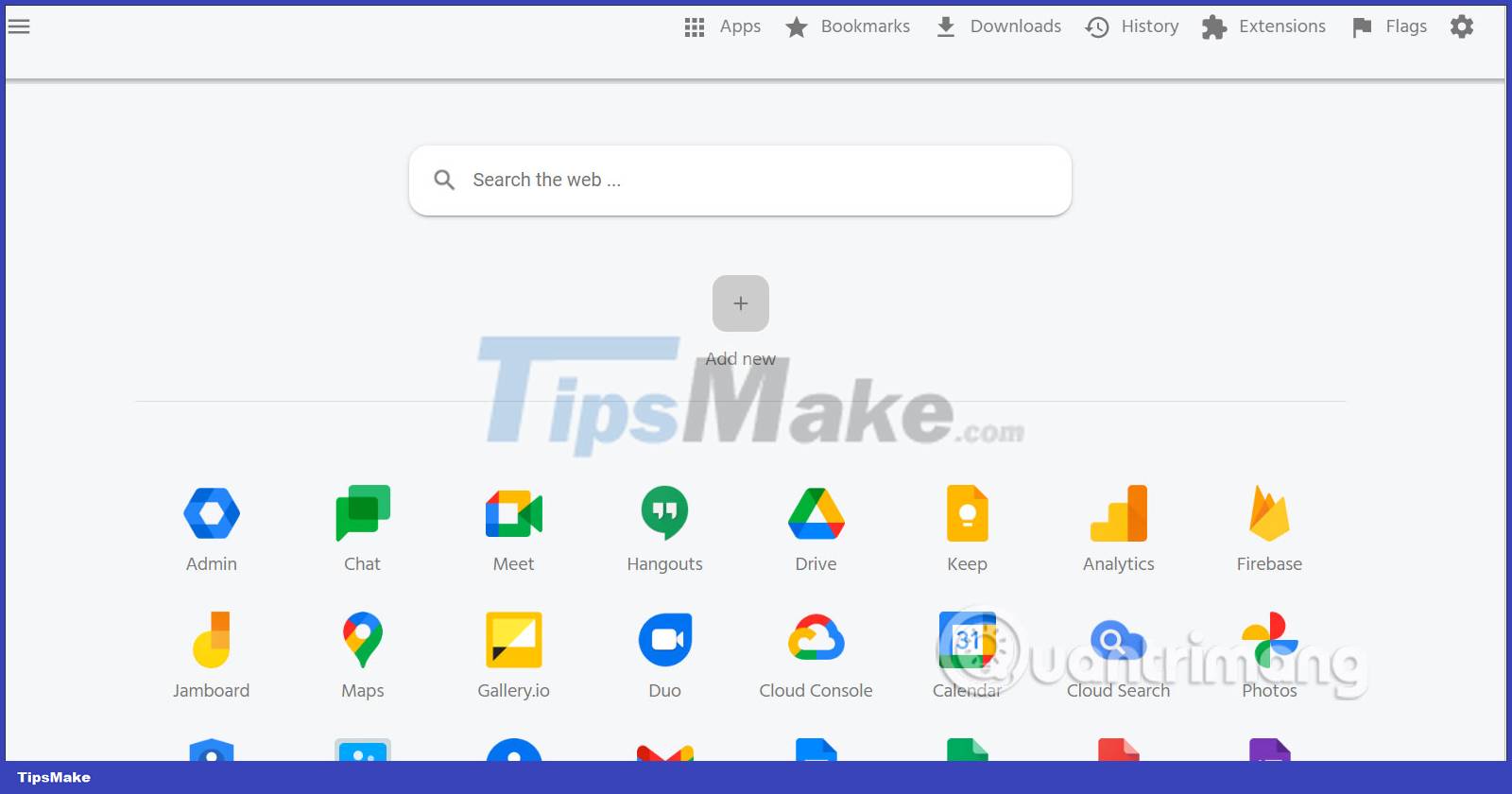 How to quickly open Google Workspace service on Microsoft Edge Picture 4