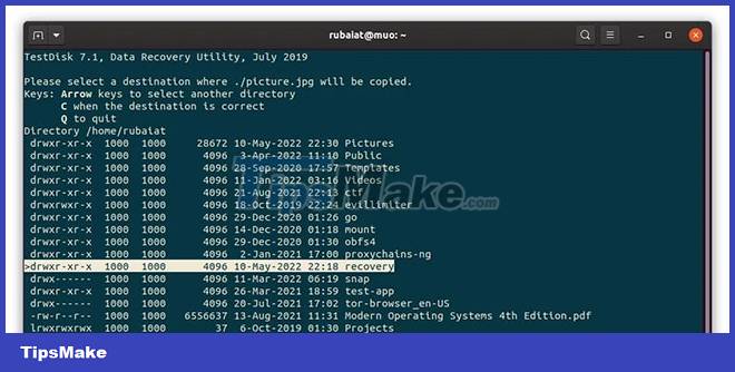 How to recover deleted files on Linux Picture 8