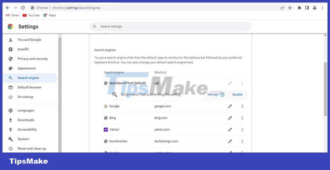 images 3 of How to remove the Quick Search Tool hijacker from the browser