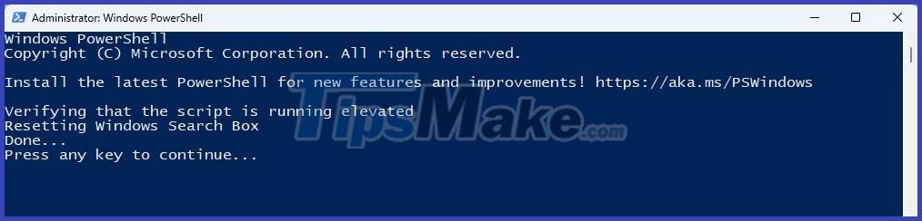 How to reset Windows Search settings on Windows 11 Picture 3