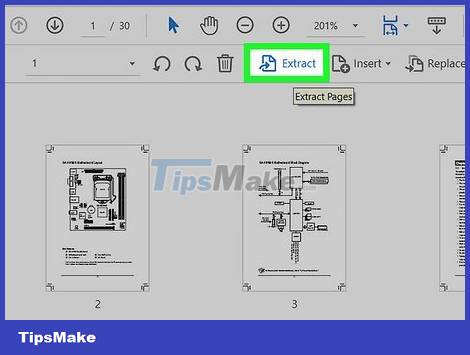 How To Save A Page From A PDF File With Adobe Reader - TipsMake.com