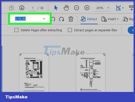 How To Save A Page From A PDF File With Adobe Reader - TipsMake.com