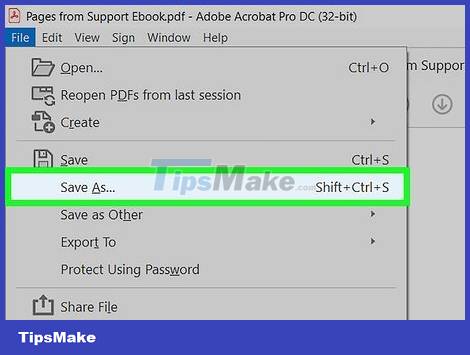 How to Save a Page from a PDF File with Adobe Reader Picture 17