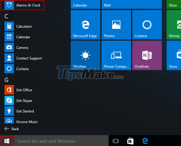 images 1 of How to set alarms on Windows 10 without software