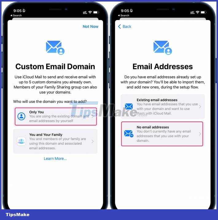 How To Set Up A Custom Email Domain With ICloud Mail On IPhone ...