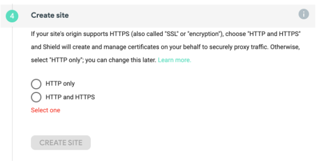 How to set up a website with Project Shield: DDOS prevention service from Google Picture 4